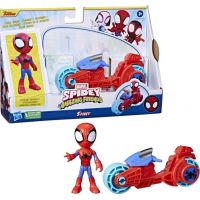 SpiderMan Spidey and his amazing friends Motorka a figurka 10 cm Spidey