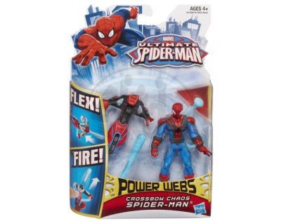 Spiderman Akční vystřelovací figurky Hasbro - Spiderman Crossbow Chaos