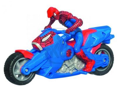 Hasbro Spiderman s vozidlem - Motorka