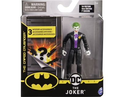 Spin Master Batman figurky hrdinů s doplňky The Joker in black