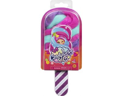 Spin Master Candylocks Cukrové panenky s vůní fialová s růžovou a zelenou