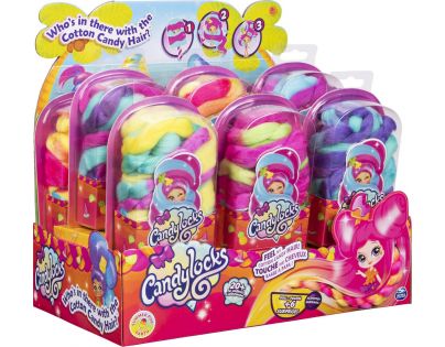 Spin Master Candylocks Cukrové panenky s vůní zelená s růžovou