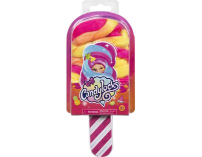 Spin Master Candylocks Cukrové panenky s vůní žluté s růžovou