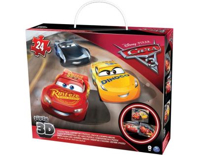 Spin Master Cars Puzzle 3D Auta 3 24 dílků