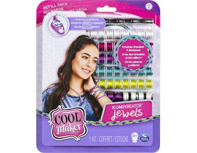 Spin Master Cool Maker Náhradní nitě pro náramkovač bílá-zelená-žlutá