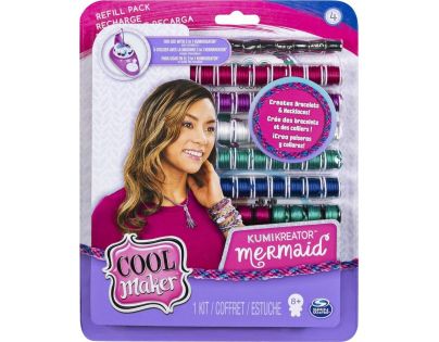 Spin Master Cool Maker náhradní nitě pro náramkovač bordó-fialová-bílá