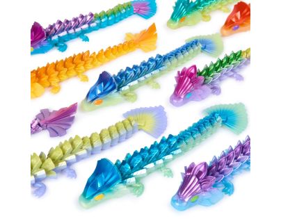 Spin Master CrystaLynx Ohební draci 22 cm