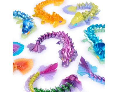 Spin Master CrystaLynx Ohební draci 22 cm