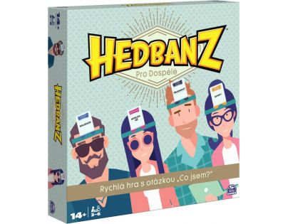 Spin Master Games Hedbanz hra pro dospělé CZ