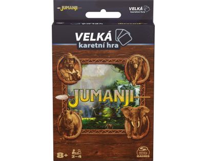 Spin Master Games Jumanji Karetní hra CZ