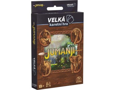 Spin Master Games Jumanji Karetní hra CZ
