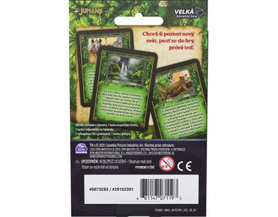 Spin Master Games Jumanji Karetní hra CZ