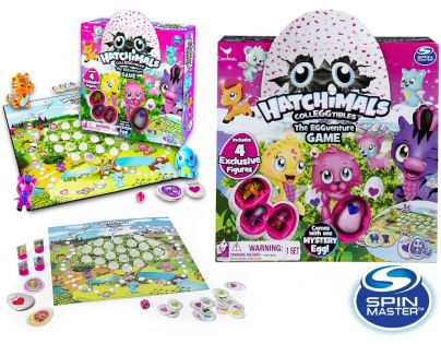 Spin Master Hatchimals Dobrodružná hra se 4 exkluzivními zvířátky