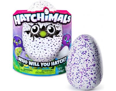 Spin Master Hatchimals draggles fialové