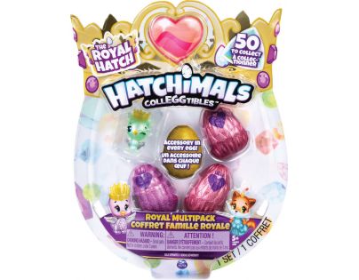 Spin Master Hatchimals Královská zvířátka čtyřbalení s bonusem S6 - Poškozený obal