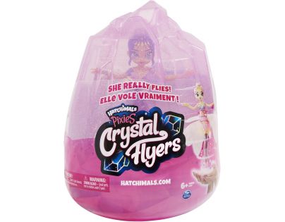 Spin Master Hatchimals létající panenka pixie fialová