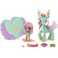 Spin Master Hatchimals pixies panenky se zvířátkem a doplňky zelené-růžová křídla 2