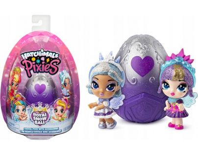 Spin Master Hatchimals Pixies Royals fialové vejce