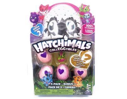 Spin Master Hatchimals sběratelská zvířátka ve vajíčku čtyřbalení s bonusem S2 Zelený  koník