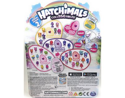 Spin Master Hatchimals sběratelská zvířátka ve vajíčku čtyřbalení s bonusem S2 Zelený  koník