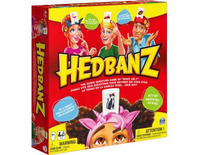 Spin Master Hedbanz společenská hra hádanek