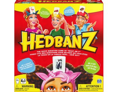 Spin Master Hedbanz společenská hra hádanek