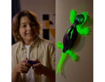 Spin Master HEX Bots RC fosforeskující Gekon lezoucí po stěnách