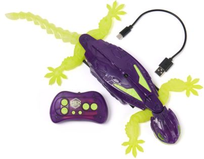 Spin Master HEX Bots RC fosforeskující Gekon lezoucí po stěnách