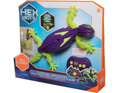 Spin Master HEX Bots RC fosforeskující Gekon lezoucí po stěnách