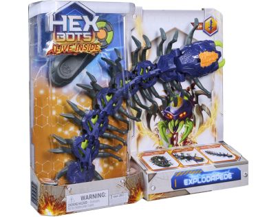 Spin Master HEX Bots vystřelující stonožka