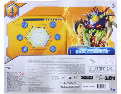 Spin Master HEX Bots vystřelující stonožka