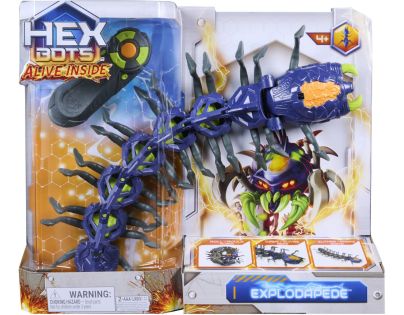 Spin Master HEX Bots vystřelující stonožka
