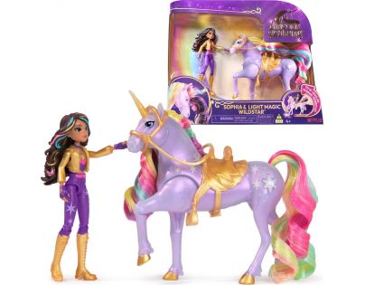 Spin Master Jednorožčí akademie světelný jednorožec a figurka 11 cm Sophia & Wildstar