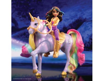 Spin Master Jednorožčí akademie světelný jednorožec a figurka 11 cm Sophia & Wildstar