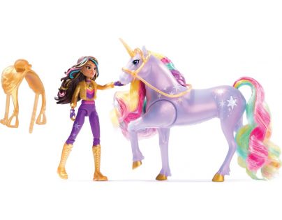 Spin Master Jednorožčí akademie světelný jednorožec a figurka 11 cm Sophia & Wildstar
