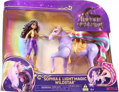 Spin Master Jednorožčí akademie světelný jednorožec a figurka 11 cm Sophia & Wildstar