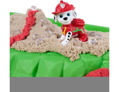 Kinetic Sand Tlapková patrola 3 sada s figurkou Marshall