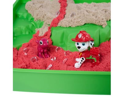 Kinetic Sand Tlapková patrola 3 sada s figurkou Marshall