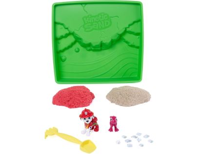 Kinetic Sand Tlapková patrola 3 sada s figurkou Marshall