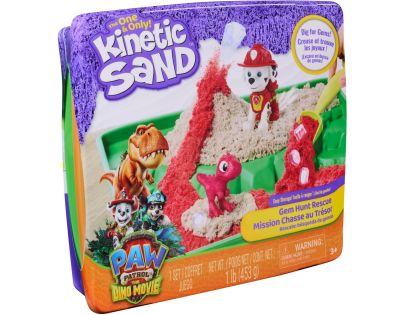 Kinetic Sand Tlapková patrola 3 sada s figurkou Marshall