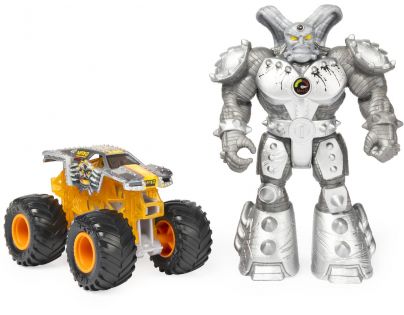 Spin Master Monster Jam kovové auto s figurkou Max-D a Maximus