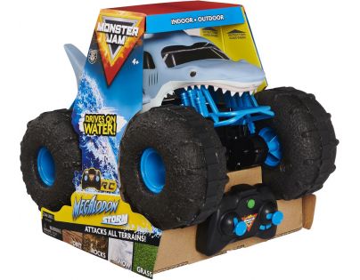 Spin Master Monster Jam RC žralok do terénů a na vodu