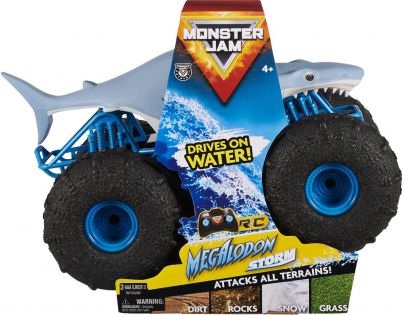 Spin Master Monster Jam RC žralok do terénů a na vodu