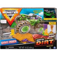 Spin Master Monster Jam sada s tekutým pískem Delux Grave Digger Spin Master Monster Jam sada s tekutým pískem Delux Grave Digger