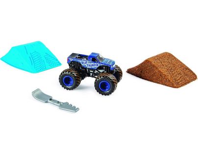 Spin Master Monster Jam základní sada s tekutým pískem Blue Thunder