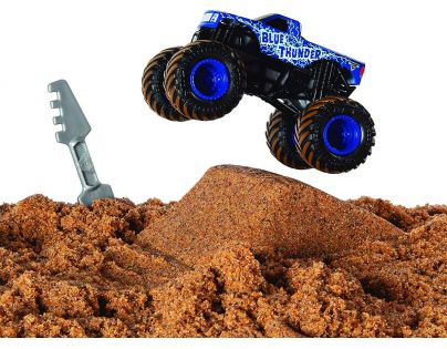 Spin Master Monster Jam základní sada s tekutým pískem Blue Thunder