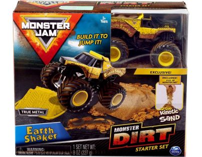Spin Master Monster Jam základní sada s tekutým pískem Earth Shaker