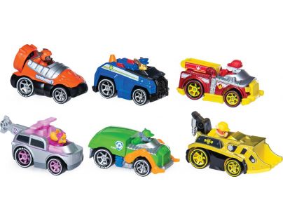 Spin Master Paw Patrol 6 ks sběratelských kovových autíček