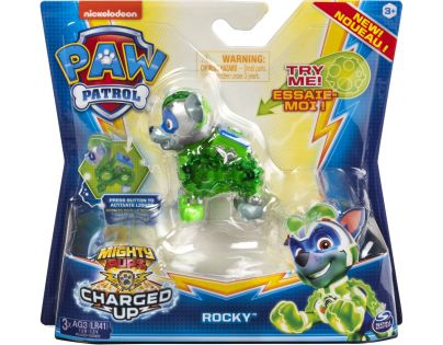 Spin Master Paw Patrol figurky se světelným efektem Rocky