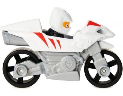 Spin Master Paw Patrol kovová autíčka super hrdinů Motorka Wild Cat